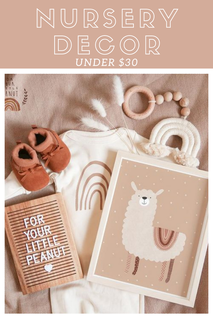 Boho Nursery Decor Under $30